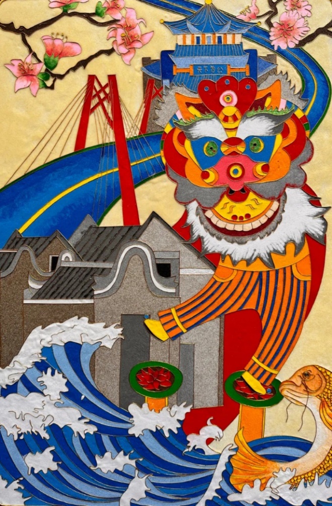 中小學生創新創意設計成果首次登上文博會。參展觀眾供圖