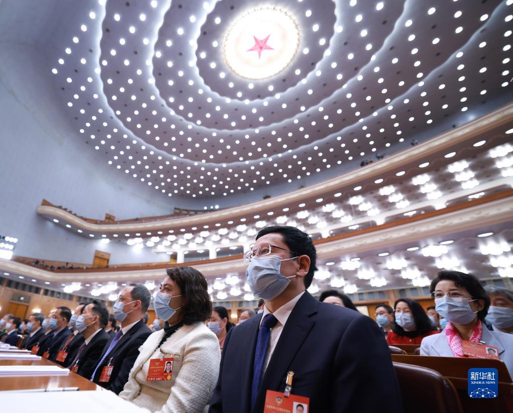 全國政協十三屆五次會議舉行閉幕會